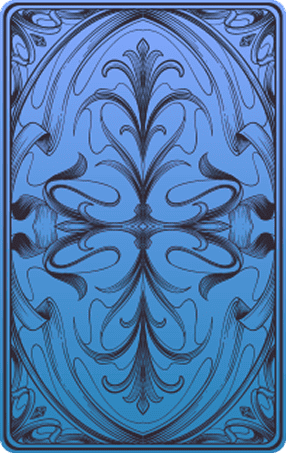 Blue Deck Card